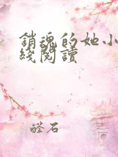 销魂的她小说在线阅读