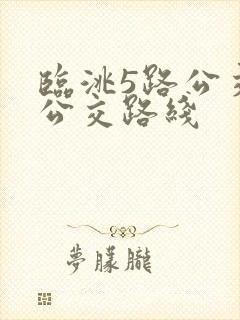 临洮5路公交车公交路线