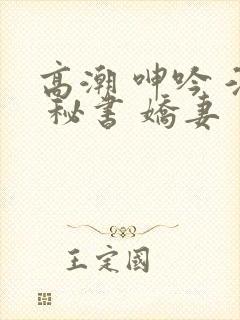 高潮 呻吟 淫 秘书 娇妻