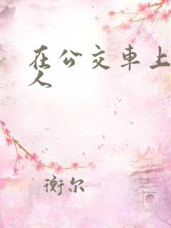 在公交车上操女人