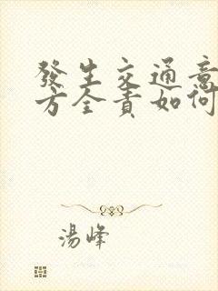 发生交通意外对方全责如何起诉