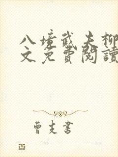 八境武夫柳柔全文免费阅读最新章节