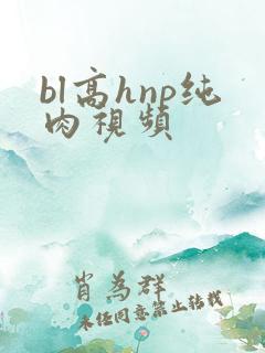 bl高hnp纯肉视频