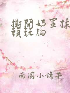 撕开奶罩揉吮奶头玩胸