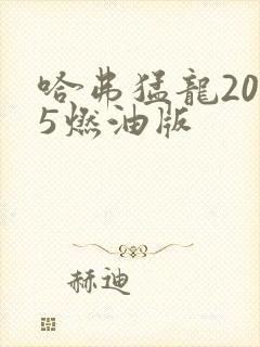 哈弗猛龙2025燃油版