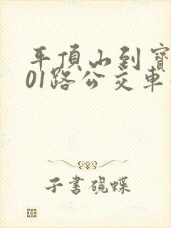 平顶山到宝丰901路公交车发车时间