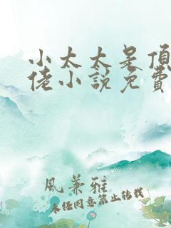 小太太是顶级大佬小说免费阅读 小太太是顶级大佬小说免费阅读