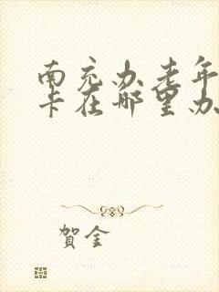 南充办老年公交卡在哪里办理
