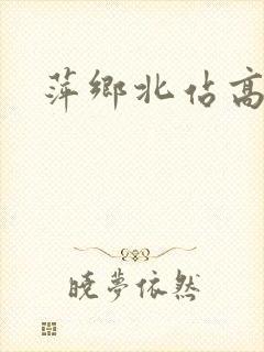 萍乡北站高铁票