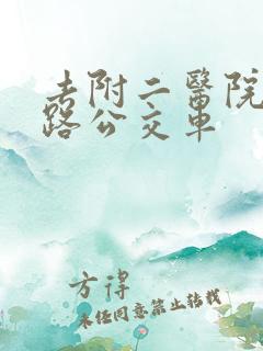去附二医院坐几路公交车