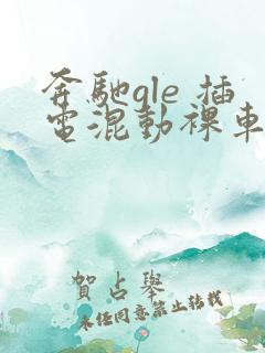 奔驰gle 插电混动裸车价