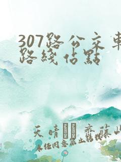 307路公交车路线站点 307路公交车路线站点