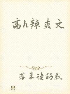 高h辣爽文