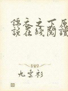 锦衣之下原著小说在线阅读
