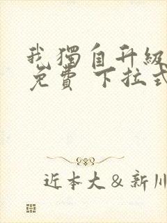 我独自升级漫画免费 下拉式