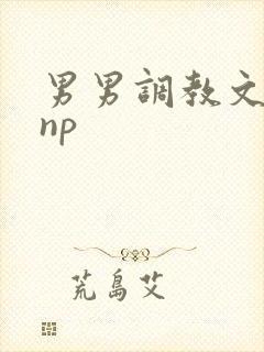 男男调教文双性np 男男调教文双性np