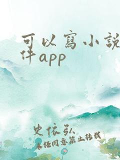可以写小说的软件app