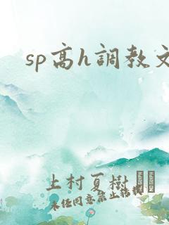 sp高h调教文