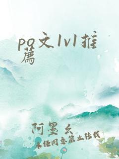 po文1v1推荐
