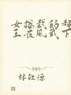 女总裁的超级兵王夜风武下载