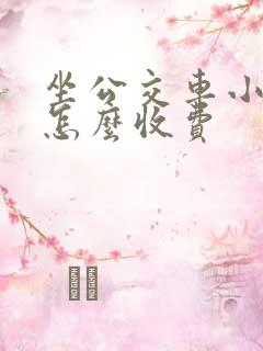 坐公交车小孩子怎么收费