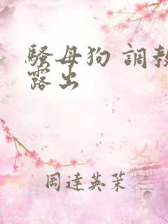 骚母狗 调教 露出 骚母狗 调教 露出