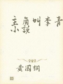 主角叫李青河的小说