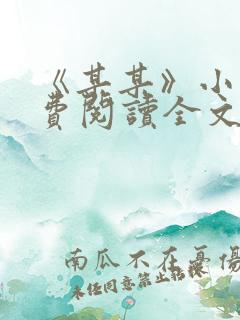 《某某》小说免费阅读全文