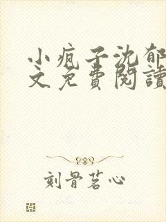 小疯子沈郁白全文免费阅读小说