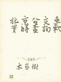 北京公交车到站实时查询软件 北京公交车到站实时查询软件