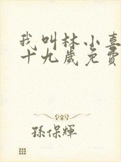我叫林小喜今年十九岁免费阅读小说