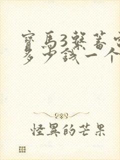 宝马3系蓄电池多少钱一个