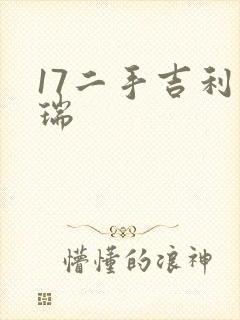 17二手吉利博瑞