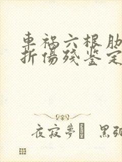 车祸六根肋骨骨折伤残鉴定标准及赔偿 车祸六根肋骨骨折伤残鉴定标准及赔偿
