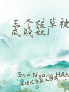 三个校草被调教成贱奴1