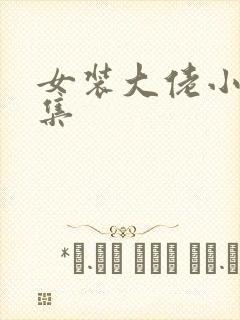 女装大佬小说合集