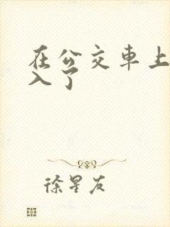 在公交车上被后入了
