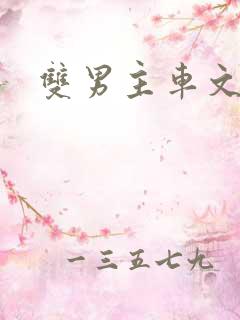 双男主车文.