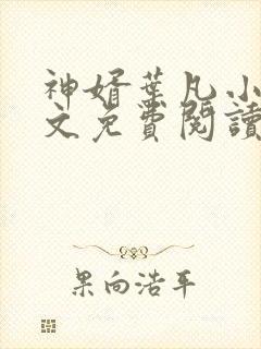 神婿叶凡小说全文免费阅读