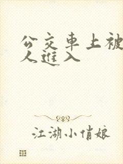 公交车上被陌生人进入