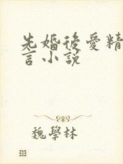 先婚后爱精彩古言小说