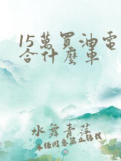 15万买油电混合什么车