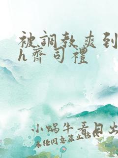 被调教爽到失禁h齐司礼