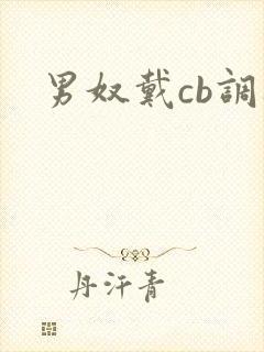 男奴戴cb调教