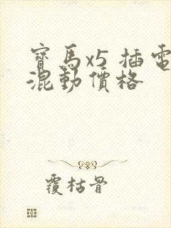 宝马x5 插电混动价格 宝马x5 插电混动价格