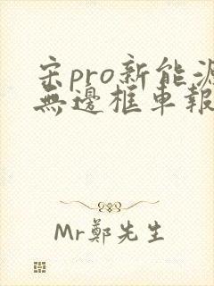 宋pro新能源无边框车报价 宋pro新能源无边框车报价