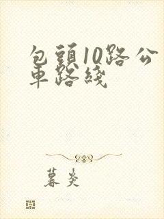 包头10路公交车路线
