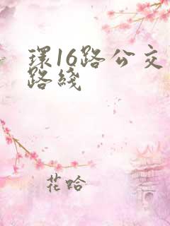 环16路公交车路线