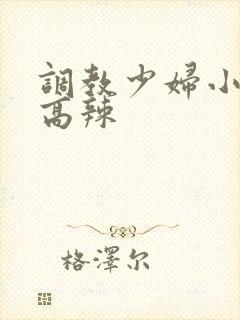 调教少妇小说 高辣