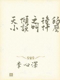天倾之后的原著小说叫什么 天倾之后的原著小说叫什么